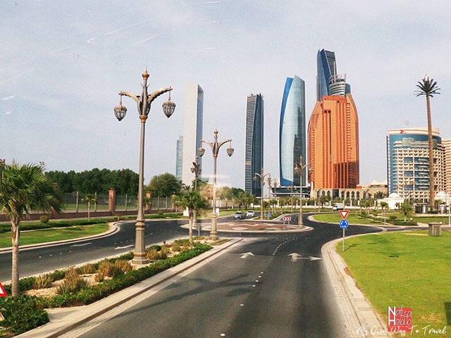 The largest Emirate Abu Dhabi Skyline